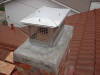 stainless steel chimney cap install
