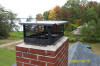 painted chimney cap, stainless steel chimney cap