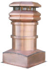 Custom Copper Chimney Pot