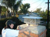 chimney cap, california chimney cap, bolt on chimney cap