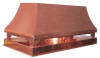 Custom Copper Chimney Shroud